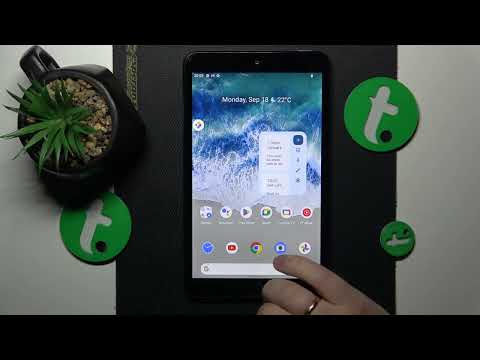 How to Add a Notepad Widget to the Home Screen on NOKIA T10