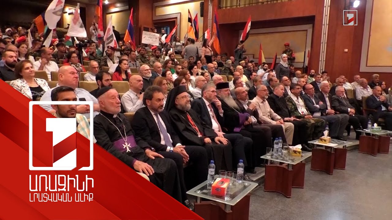 Արցախահայությանն աջակցող հավաքին Հալեպում միացել են տարբեր կրոնների և ազգերի ներկայացուցիչներ