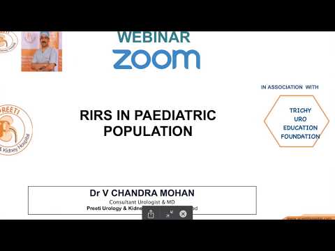 RIRS IN PEDIATRIC POPULATION BY Dr.V.Chandra Mohan