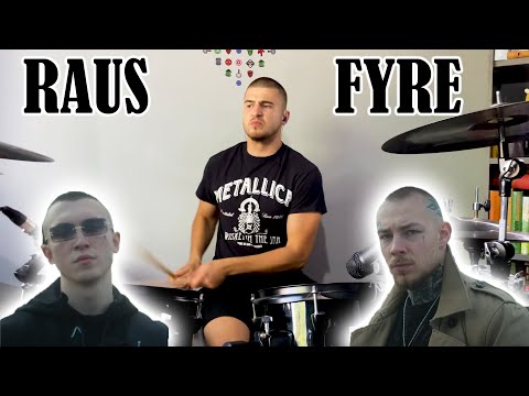 RAUS X FYRE - CASH MONEY 💵 (drum cover)