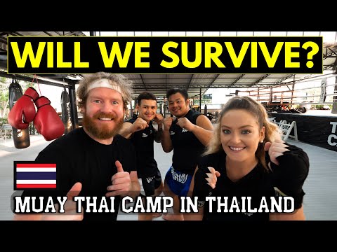 How TOUGH is it? MUAY THAI camp in Thailand  (We spent One Month at THE CAMP in CHIANG MAI) PART 1