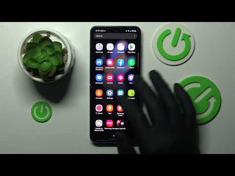How to Add Numbers to Keyboard on Samsung Galaxy Z Flip4 - Add Numeric Row