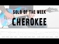Solo Of The Week: 14 Europe - Cherokee tab