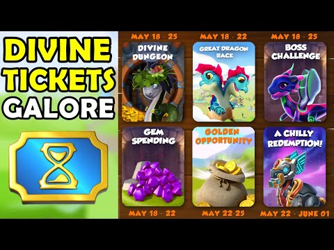 Events to Get More DIVINE TICKETS Coming NEXT WEEK! Weekly Schedule + DD Event Progress! - DML #1338