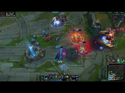 Clean quad on vayne