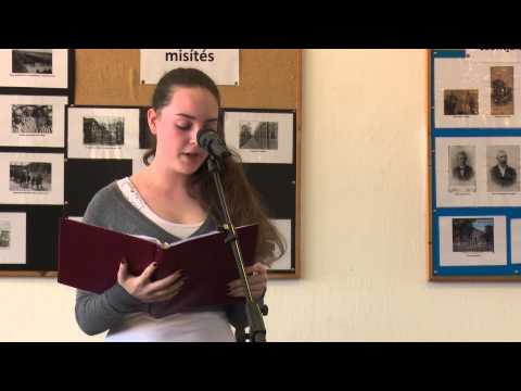 Holokauszt-emlékműsor a körzeti iskolában