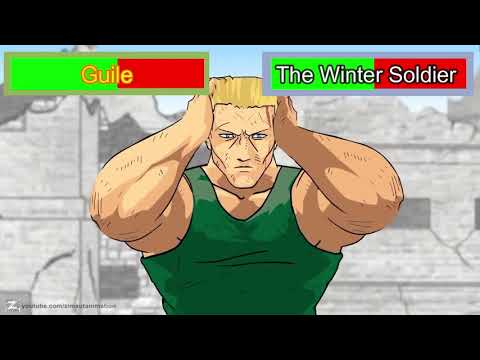 Winter Soldier Vs Guile Health bars
