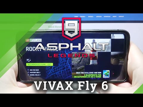 Asphalt 9 Short Gameplay on VIVAX Fly 6 – Gaming Performance Test