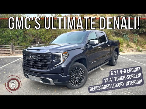 The 2022 GMC Sierra Denali Ultimate Is The Pinnacle in Luxury Half-Ton Trucks