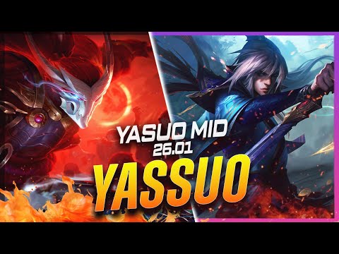 YASSUO - Yasuo vs Talon MID Patch 26.1 - Grandmaster Yasuo Gameplay