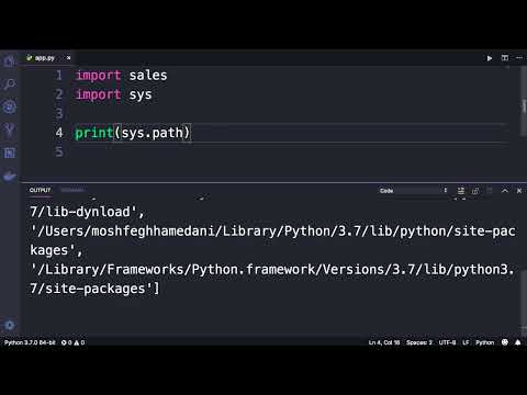 What Is Pythons Module Search Path Python Code School