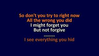 Natalie Merchant - Seven Years - Karaoke Instrumental Lyrics
