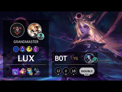 Lux Bot vs Jinx - EUW Grandmaster Patch 11.23