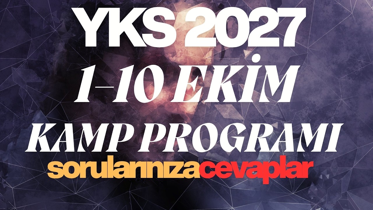 1-10 EKİM TYT MATEMATİK SORU BANKASI BİTİRME KAMPI PROGRAMI İLE İLGİLİ SORULARINIZA CEVAPLAR