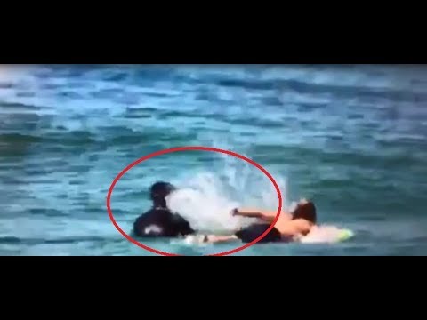 Gabriel Medina Burns Guy,Guy Shows His Displeasure in Most Unexceptional Way Possible