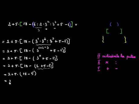 Order of operations. Using parentheses | Lectii-Virtuale.ro