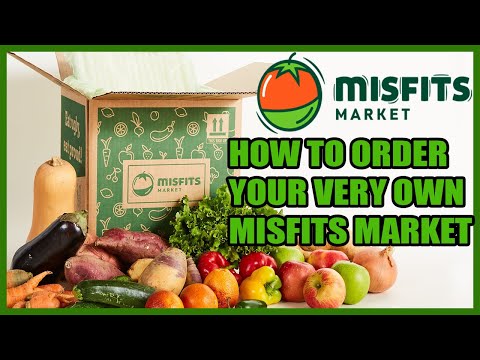 HOW TO ORDER MISFITS MARKET - ORGANIC PRODUCE & HIGH QUALITY GROCERY BOX