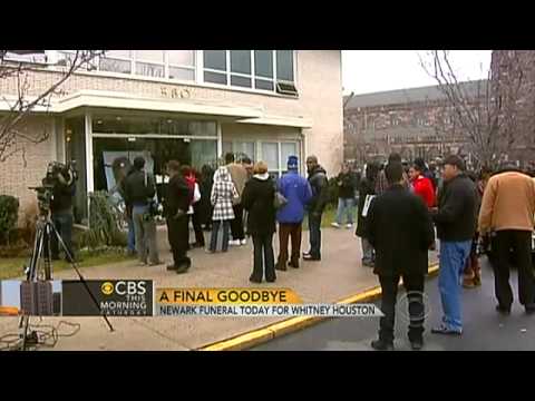 Fans to be kept blocks from Houston's funeral