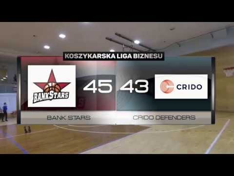 Bank Stars vs Crido Defenders - IV kolejka - I Liga Warszawa - Koszykarska Liga Biznesu