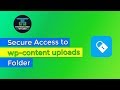 How to Secure Access to wp-content uploads folder | WordPress Security Tips 2018 How to Secure Access to wp-content uploads folder | WordPress Security Tips 2018