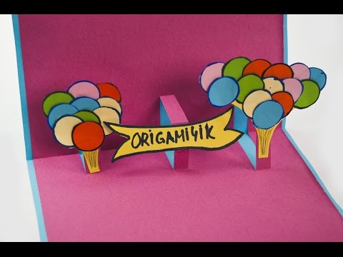 How to make a pop up card Video