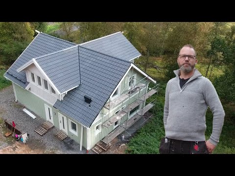 Byggde huset själv och sparade 2 miljoner