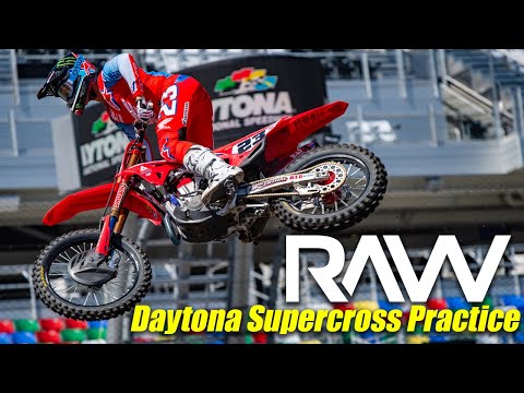 Daytona Supercross Practice RAW - Motocross Action Magazine