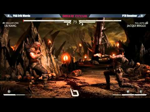 Next Level Battle Circuit 119 - MKX - PAG Erik Warda (Liu Kang) vs PTH Revolver (Jacqui Briggs)