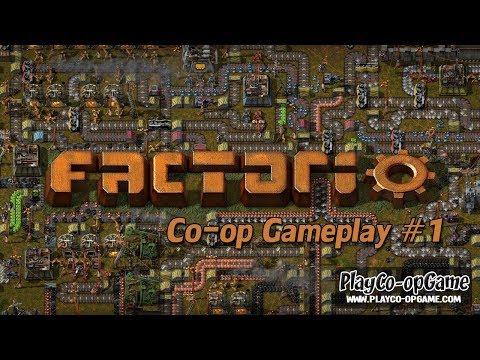Factorio (Early Access) [PC/Steam] - Co-op Gameplay #1
