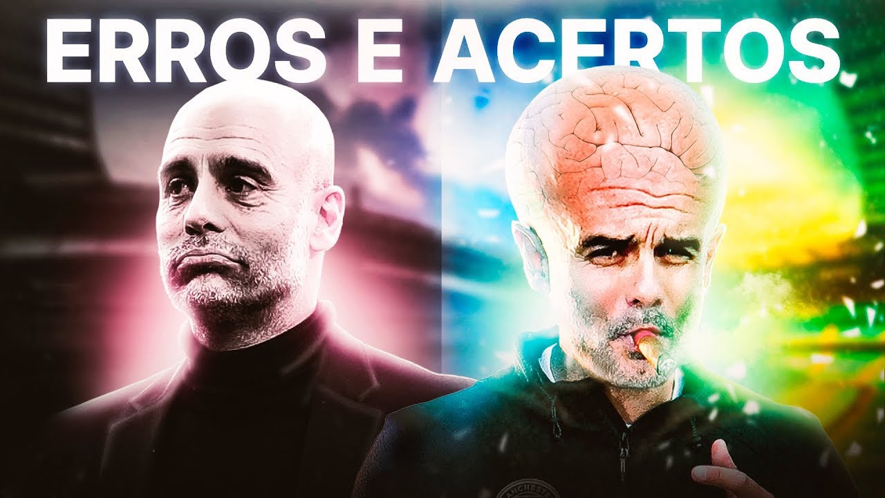 Pep Guardiola: momentos de GÊNIO e de PARDAL 🧠🐦