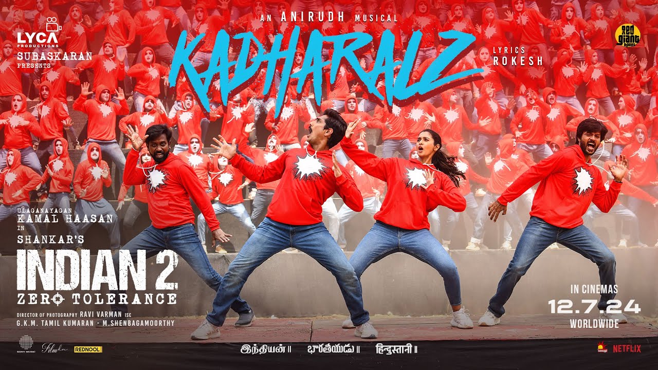 Kadharalz Song Lyrics | Indian 2 2024 | Anirudh Ravichander