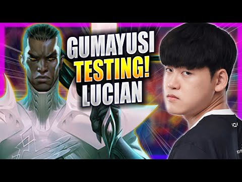 GUMAYUSI TESTING LUCIAN IN KR SOLOQ! - T1 Gumayusi Plays Lucian ADC vs Ezreal! | Season 2023