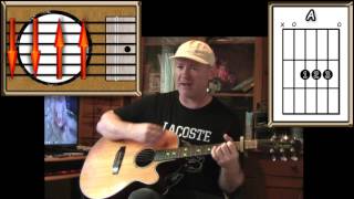 Gimme Shelter - The Rolling Stones - Acoustic Guitar Lesson (easy-ish)