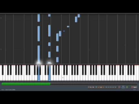 My Heart Will Go On (Titanic) Piano Cover (Synthesia xChris95xx version)