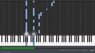 My Heart Will Go On (Titanic) Piano Cover (Synthesia xChris95xx version)