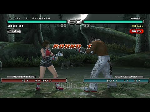 75_5 Asuka BK vs Armor King - Tekken 5 Dark Resurrection PS3 HD 2022 ( Anakin x24 )