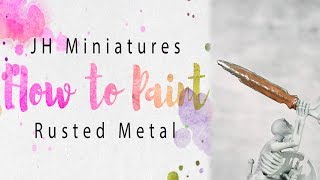 How to Paint - Rusted / Oxidized Metal