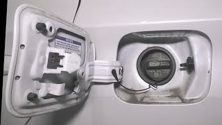 Toyota Prius (2016-2022): How To Manually Open Stuck Gas / Fuel Tank Door?
