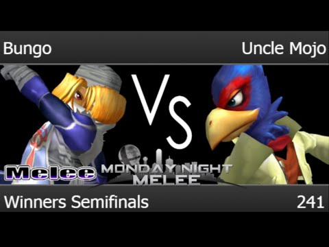 MNM 241 - Bungo (Sheik) vs TLOC | Uncle Mojo (Falco) Winners Semifinals - Melee