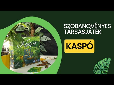 KASPÓ a szobanövényes társasjáték, játékszabály-magyarázó videó - 2023 | Let's Leaf - Let's Leaf - Szobanövények gondozása