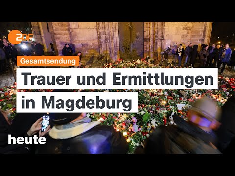 Video Thumbnail: heute 19:00 Uhr vom 21.12.2024: Anschlag in Magdeburg, Sorge um Golanhöhen, Einigung bei VW