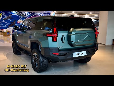All-New 2025! Dongfeng M-Hero 917 Super Premium - Super Luxury Off-Road, Interior, Exterior