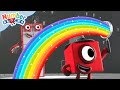 Colourful Maths RAINBOWS And ADDITION 123 Counting For Kids Numberblocks