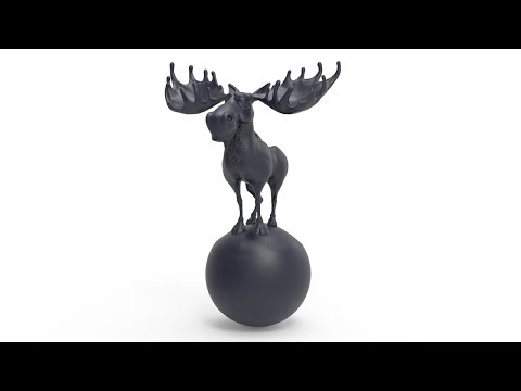 Moose - Sculptris Pro Timelapse by Pablo Munoz Gomez