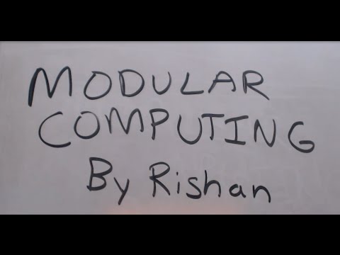 Modular Computing in less than 5 minutes.
