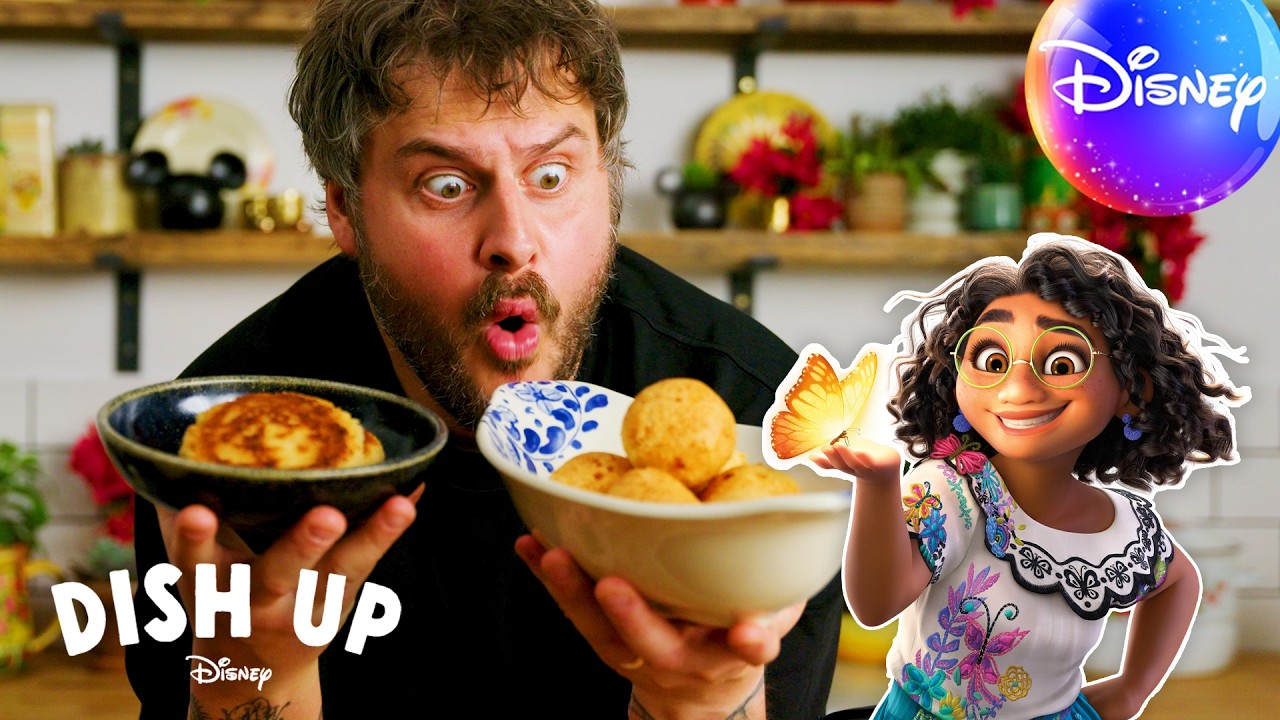Miniature de la vidéo Can Martyn Recreate Encanto’s Colombian Arepas & Buñuelos? | Dish Up Disney du film Encanto, la fantastique famille Madrigal