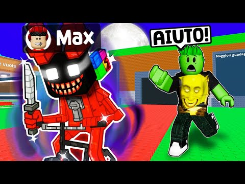 MI SONO FINTO UN BRAINROT HORROR E HO TROLLATO GIGINO su ROBLOX STEAL A BRIANROT!