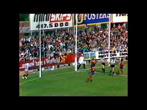 1988 VFL Round 2 Highlights COLL v FITZ