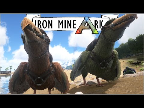 DOUBLE PELAGORNIS TAMING :: Ep. 44 :: Taming Giant Seagulls :: Iron Mine Ark :: UniteTheClans