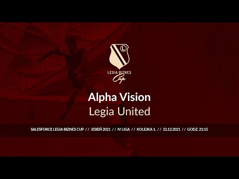 Skrót spotkania Alpha Vision - Legia United ( Legia Biznes Cup Jesień 2021 )